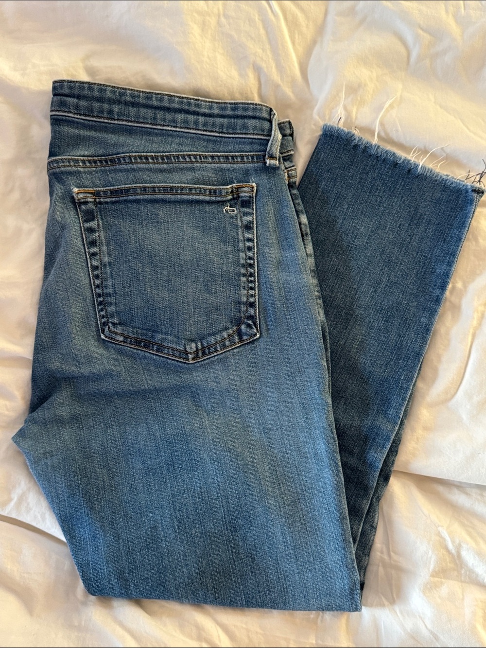 Dre Low-Rise Slim Boyfriend Rag & Bone